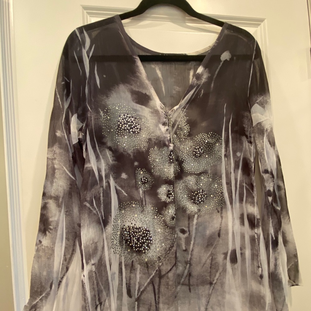 Camisole black and white